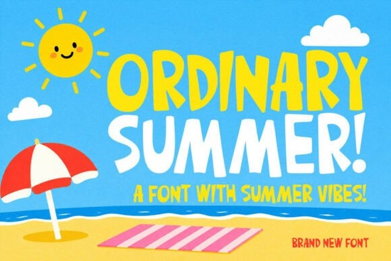 Ordinary Summer Font